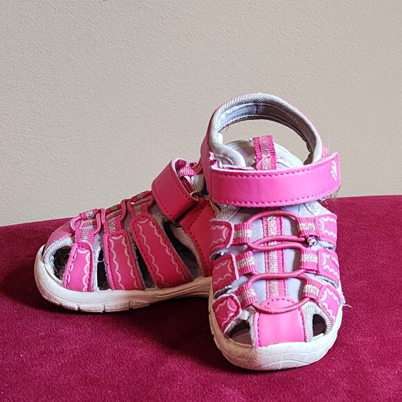 Rugged Bear Pink Closed Toe Sandals Size 6 - Picture 2 of 8